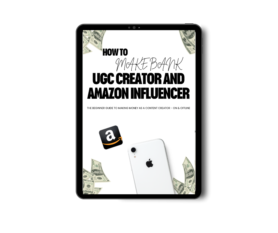 Make Thousands As A UGC Creator & Amazon Influencer (DONE FOR YOU)