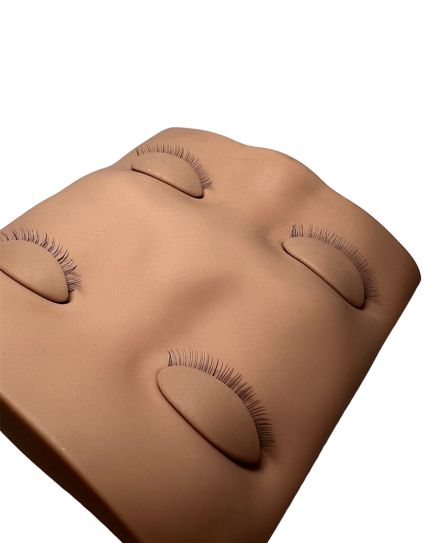 PRACTICE MANNEQUIN FACE WITH REMOVABLE LIDS